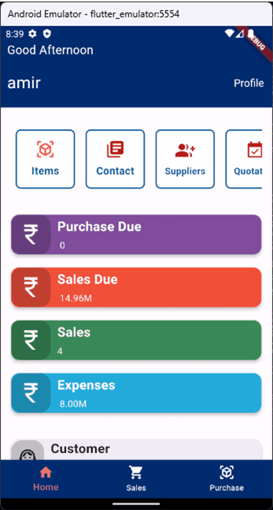 Klien Mobile WMS Lintas Platform