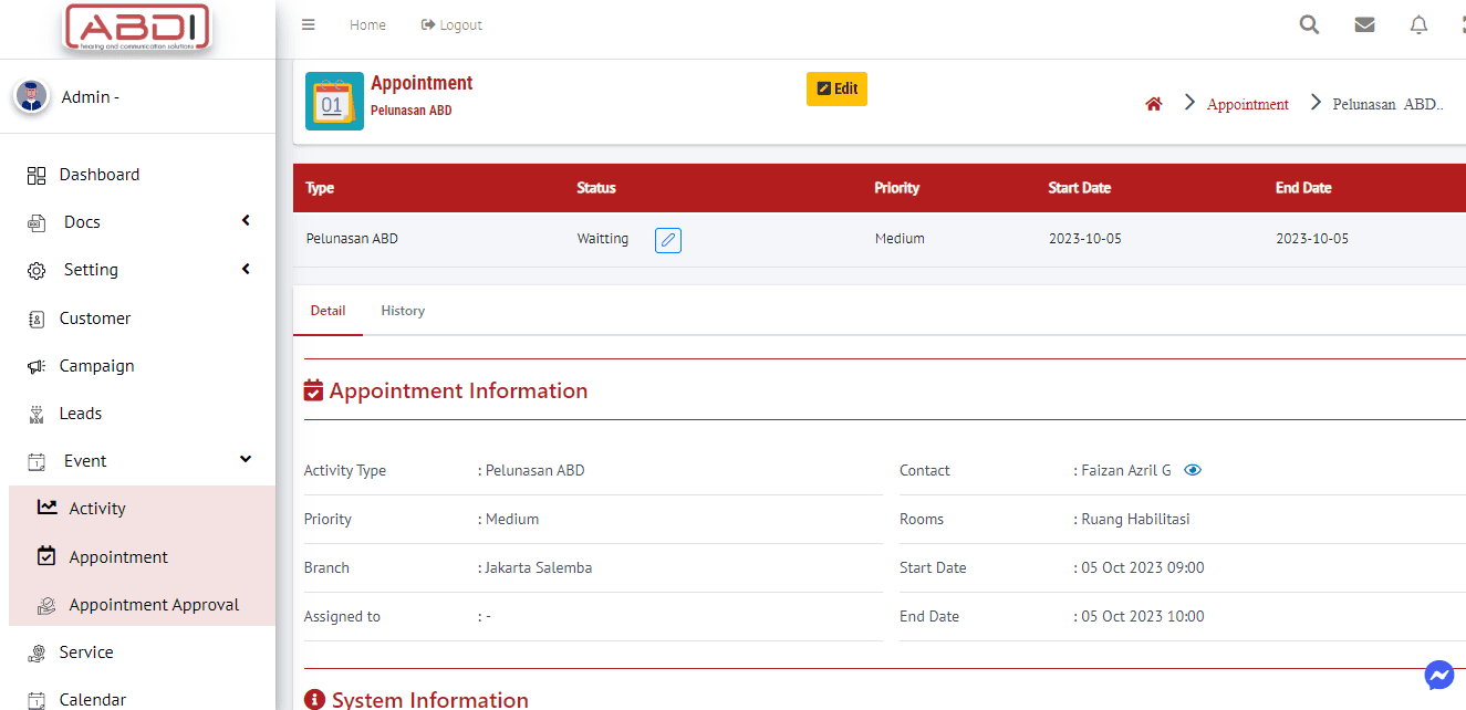 Sistem CRM Enterprise Screenshot 10
