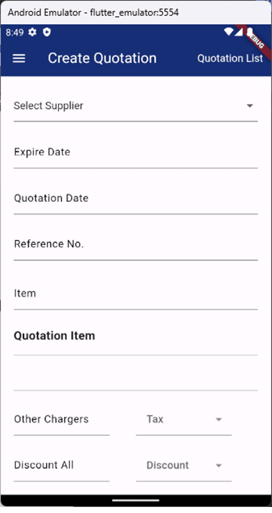 Klien Mobile WMS Lintas Platform Screenshot 10
